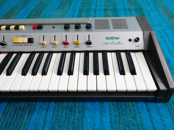 Brother GX-151 Auto Emillion Synthesizer / Drum Machine 70's - K038
