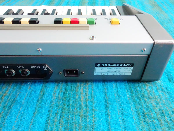 Brother GX-151 Auto Emillion Synthesizer / Drum Machine 70's - K038