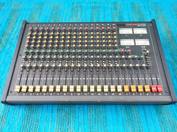 Tascam M-216 16 Channel Mixer - Serviced - 80's Analog - K041