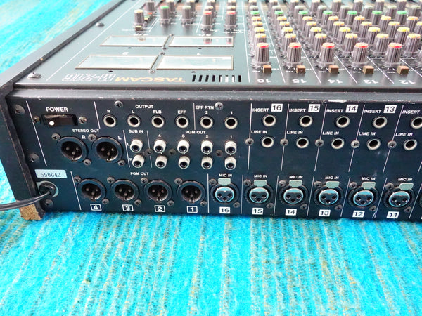 Tascam M-216 16 Channel Mixer - Serviced - 80's Analog - K041