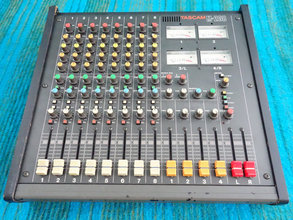 Tascam M-208 8 Channel Mixer - Serviced / Recapped - K043
