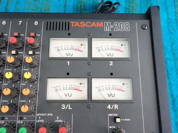 Tascam M-208 8 Channel Mixer - Serviced / Recapped - K043