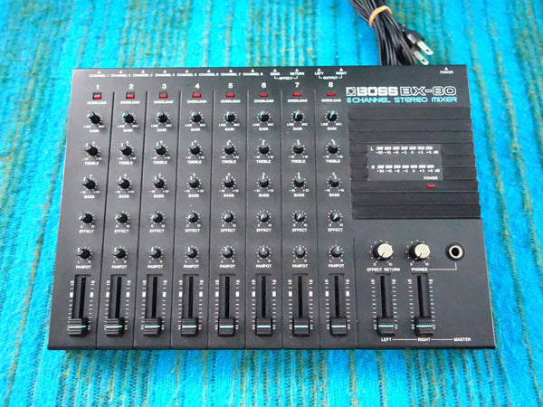 Boss BX-80 8Channel Stereo Mixer - 80's Analog - K045