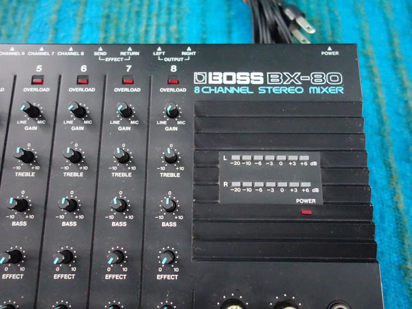 Boss BX-80 8Channel Stereo Mixer - 80's Analog - K045