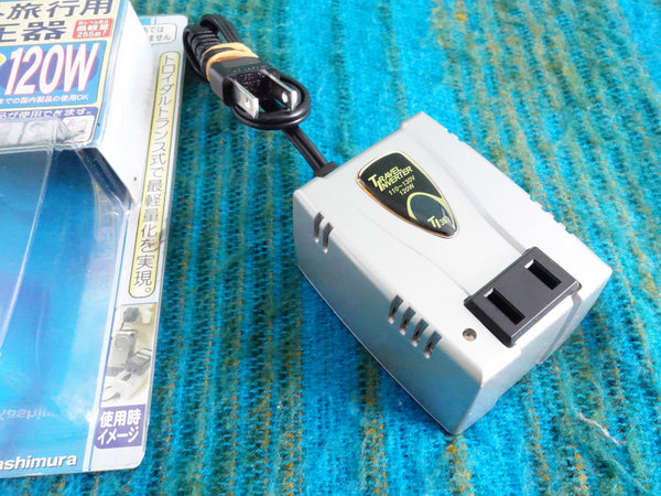 Kashimura TI-351 Step Down Transformer w/ Original Box -110-130V to 100V 120w - K050