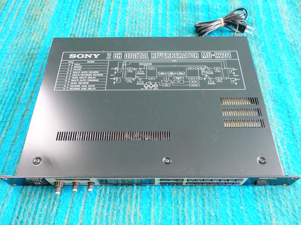 Sony MU-R201 2ch Digital Reverberator - Serviced - K055