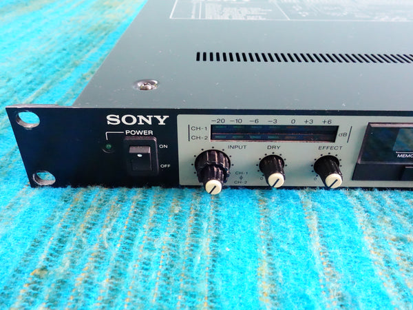 Sony MU-R201 2ch Digital Reverberator - Serviced - K055