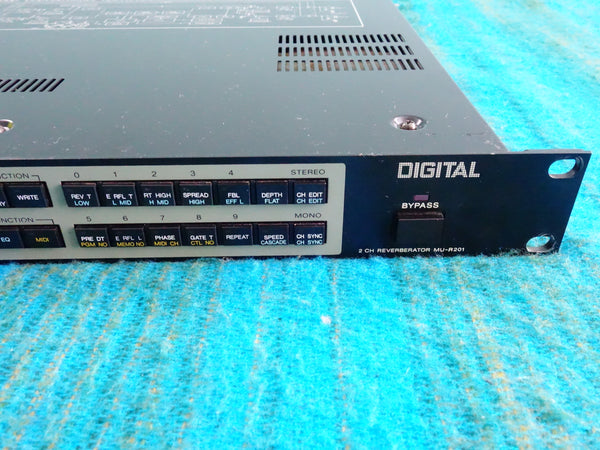 Sony MU-R201 2ch Digital Reverberator - Serviced - K055