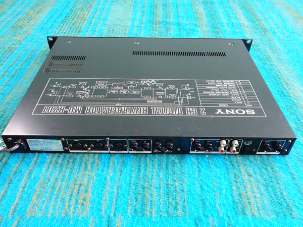 Sony MU-R201 2ch Digital Reverberator - Serviced - K055