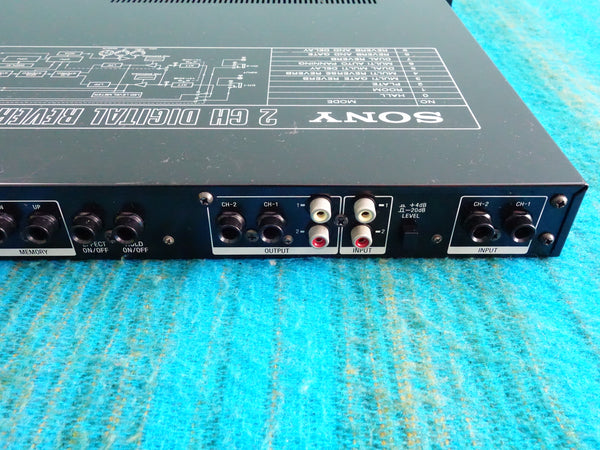 Sony MU-R201 2ch Digital Reverberator - Serviced - K055