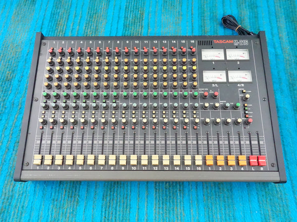 Tascam M-216 16 Channel Mixer - Serviced - 80's Analog - K058
