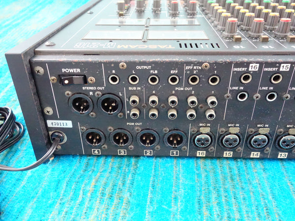 Tascam M-216 16 Channel Mixer - Serviced - 80's Analog - K058