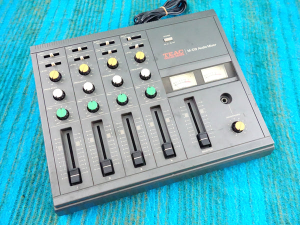 Teac Tascam Series M-09 Audio Mixer - 4 Stereo / 8 Channel - 80's Analog - K060