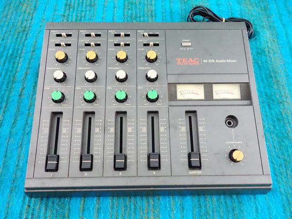 Teac Tascam Series M-09 Audio Mixer - 4 Stereo / 8 Channel - 80's Analog - K060