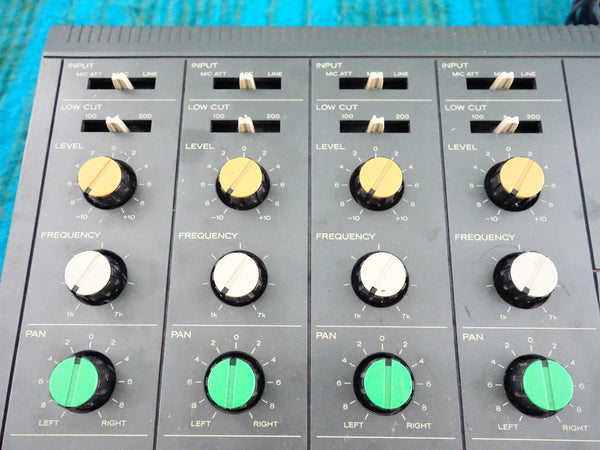 Teac Tascam Series M-09 Audio Mixer - 4 Stereo / 8 Channel - 80's Analog - K060