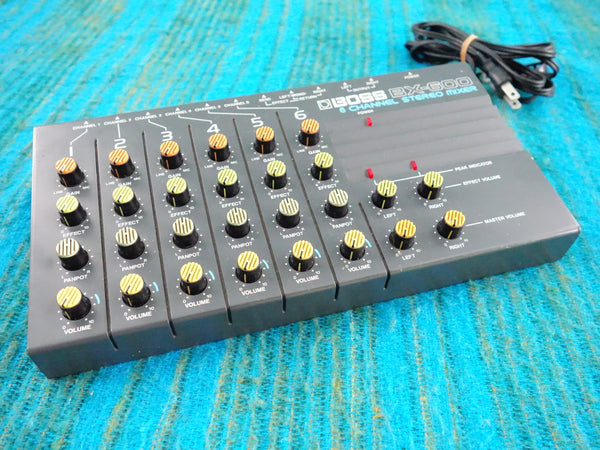 Boss BX-600 6 Channel Stereo Mixer - 80's Analog - K059