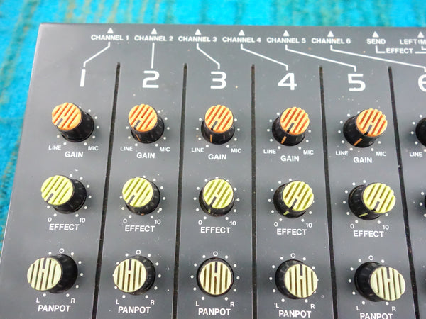 Boss BX-600 6 Channel Stereo Mixer - 80's Analog - K059