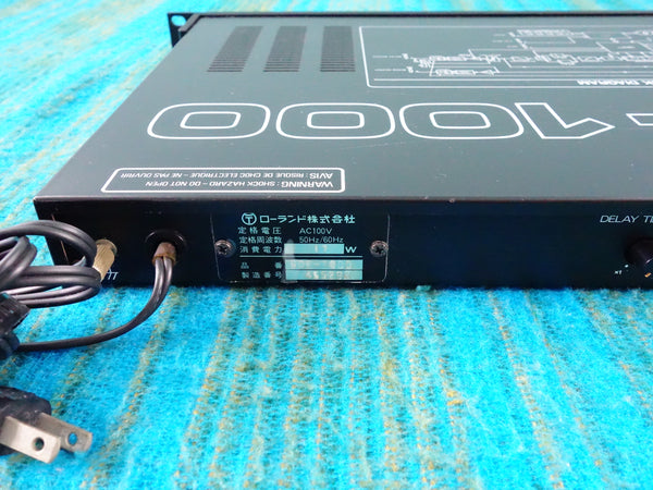 Roland SDE-1000 Digital Delay - 80's Rack Delay - K070