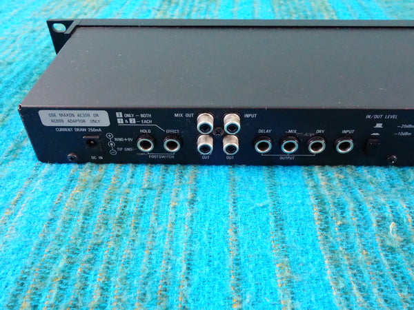 Maxon (Ibanez) DD1000 Dual Digital Delay w/ Original Box - 80's Vintage - K069