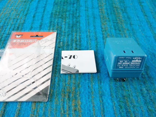 Toyoden KNA-70 Step Down Transformer 110-130V to 100V 70w max - K067