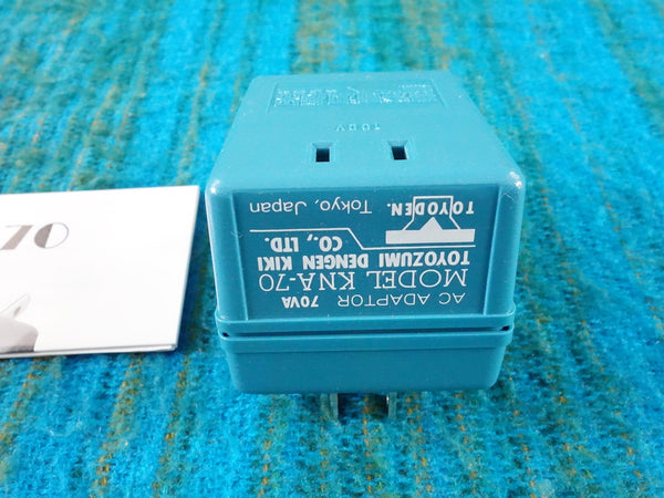 Toyoden KNA-70 Step Down Transformer 110-130V to 100V 70w max - K067
