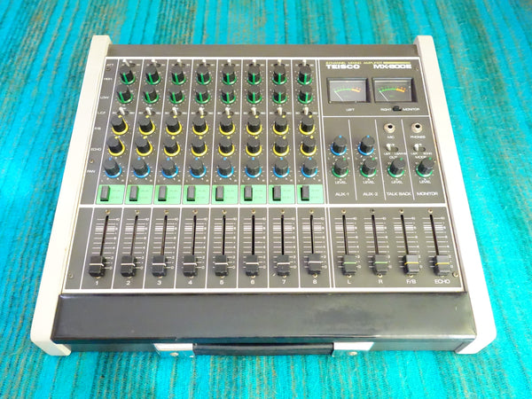 Teisco MX-800E 8-Channel Mixer - Rare 80's Vintage Analog Mixer - F295
