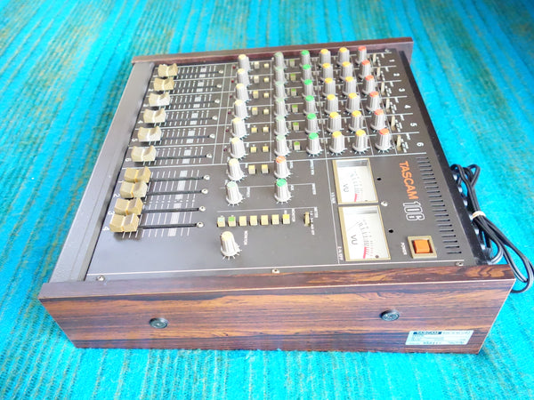 Tascam M-106 6 Channel Analog Stereo Mixer 80's Vintage - Serviced - G36