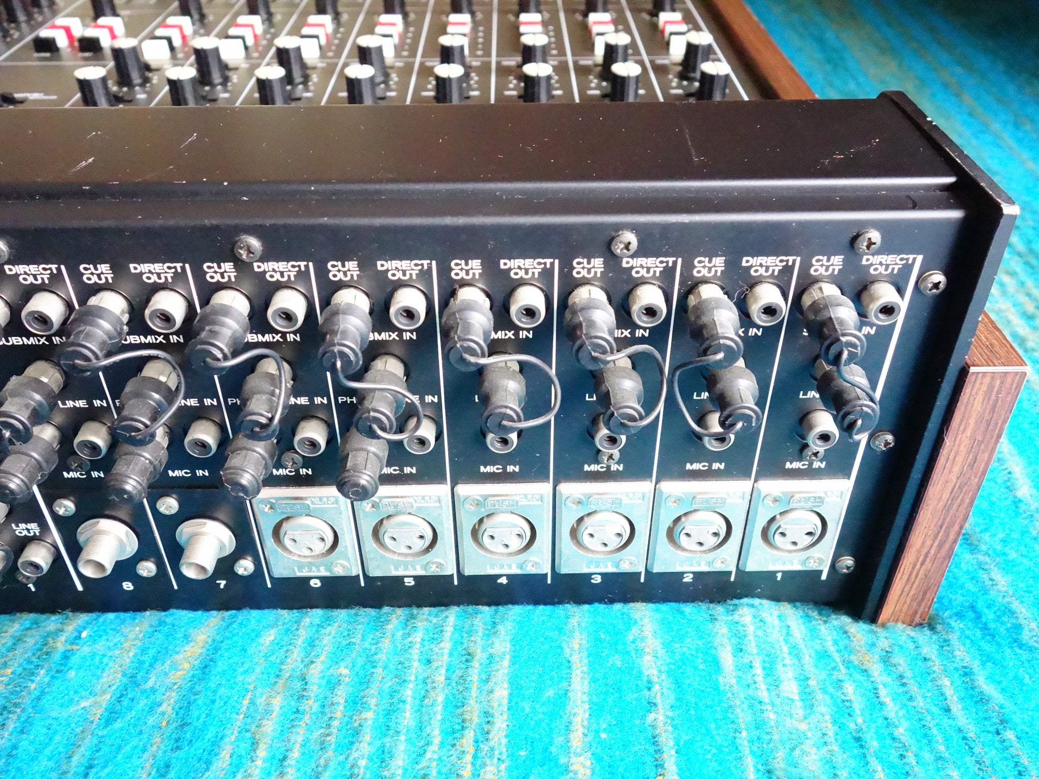 Teac Tascam Series Model 3 80's 8 Channel Analog Mixer
