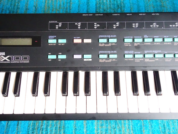 Yamaha DX100 Programmable Algorithm Synthesizer - 80's FM Synthesizer - G68