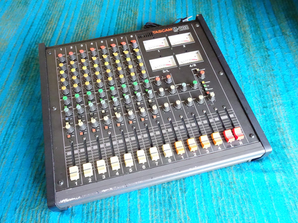 Tascam M-208 8 Channel Stereo Mixer 80's Vintage Analog - Serviced - G73