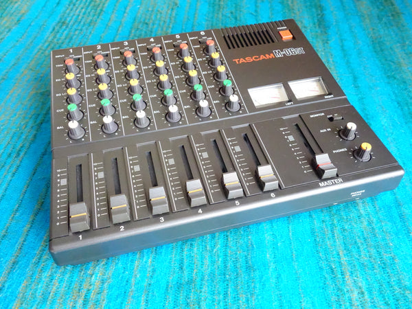 Tascam M-06ST 6/12 Channel Stereo Mixer 80's Vintage - Serviced - G82