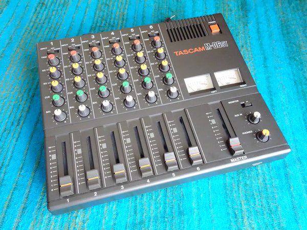 Tascam M-06ST 6/12 Channel Stereo Mixer 80's Vintage - Serviced - G82