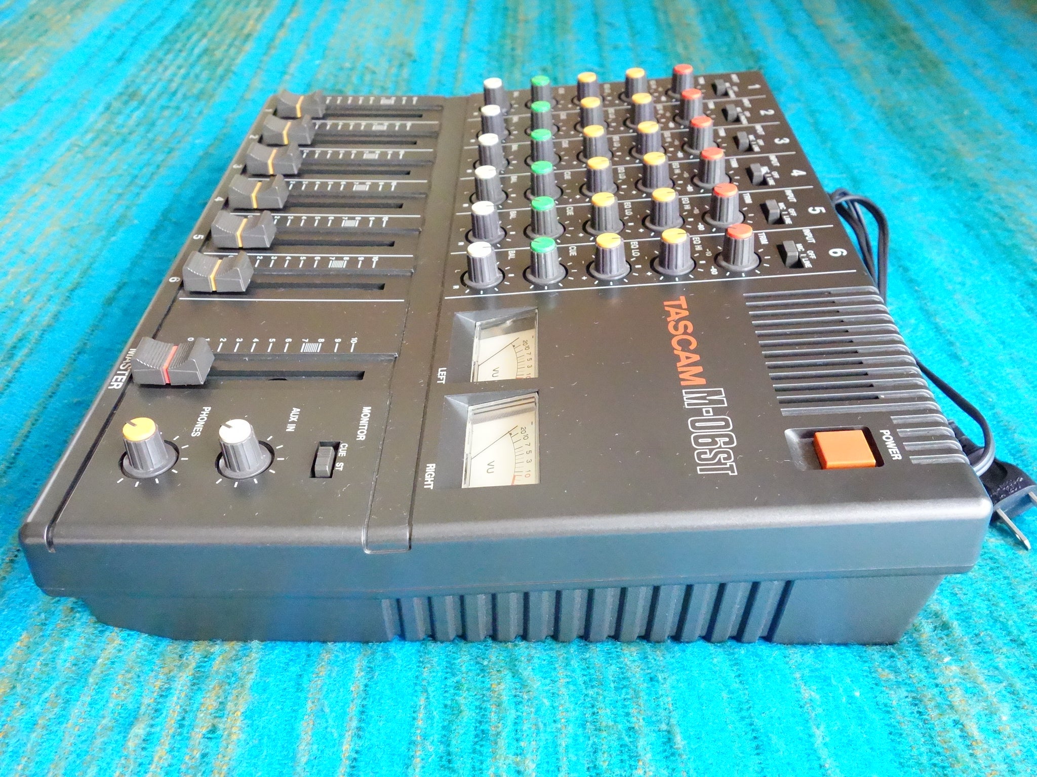 Tascam M-06ST 6/12 Channel Stereo Mixer 80's Vintage - Serviced