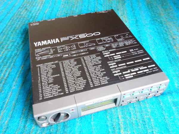 Yamaha FX500 Guitar Simul Effect Processor / Multi-Effects w/ AC Adapter - G85