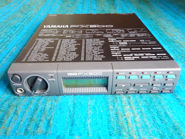 Yamaha FX500 Guitar Simul Effect Processor / Multi-Effects w/ AC Adapter - G85