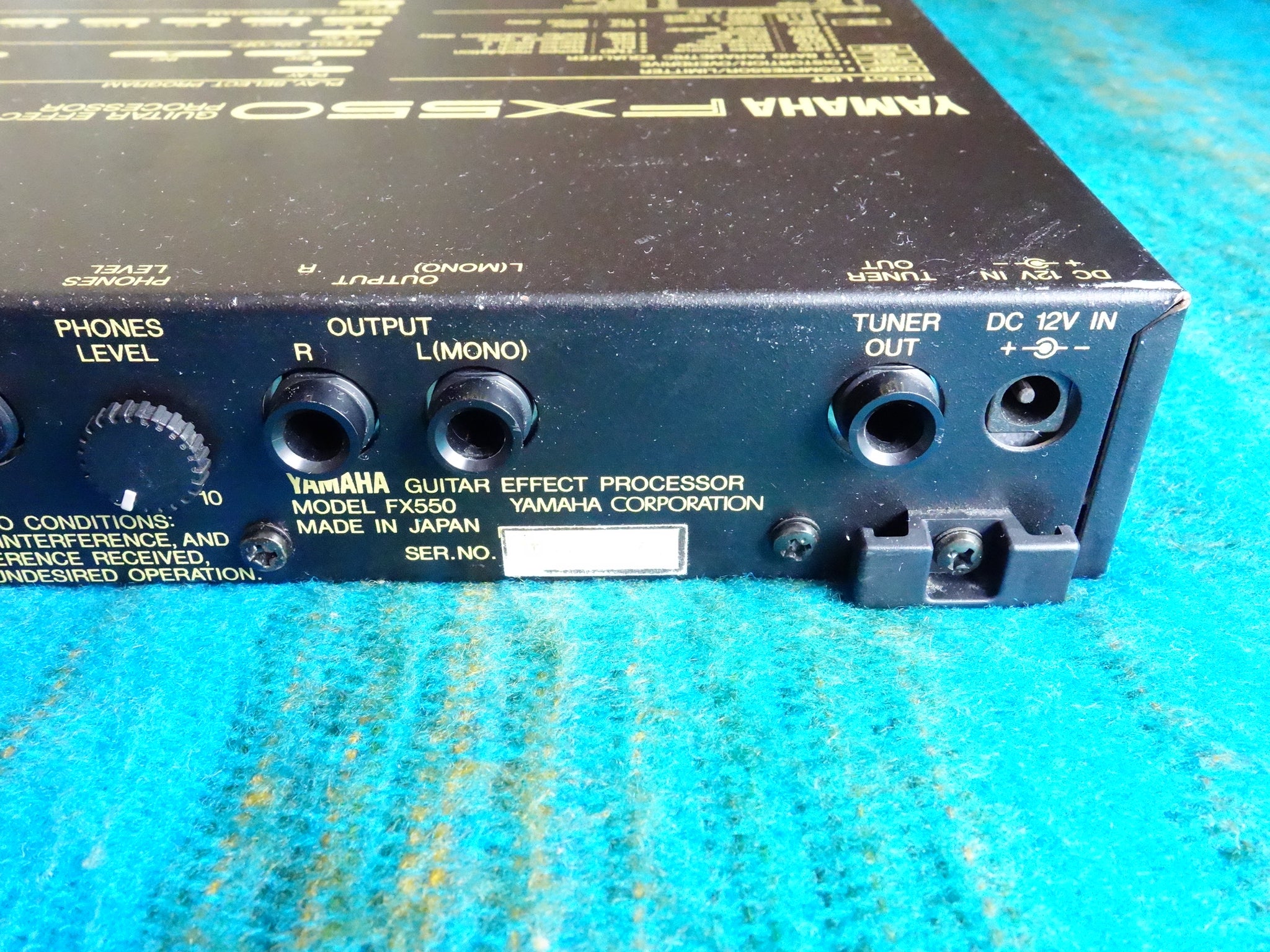 Yamaha FX550 Guitar Simul Effect Processor / Multi-Effects