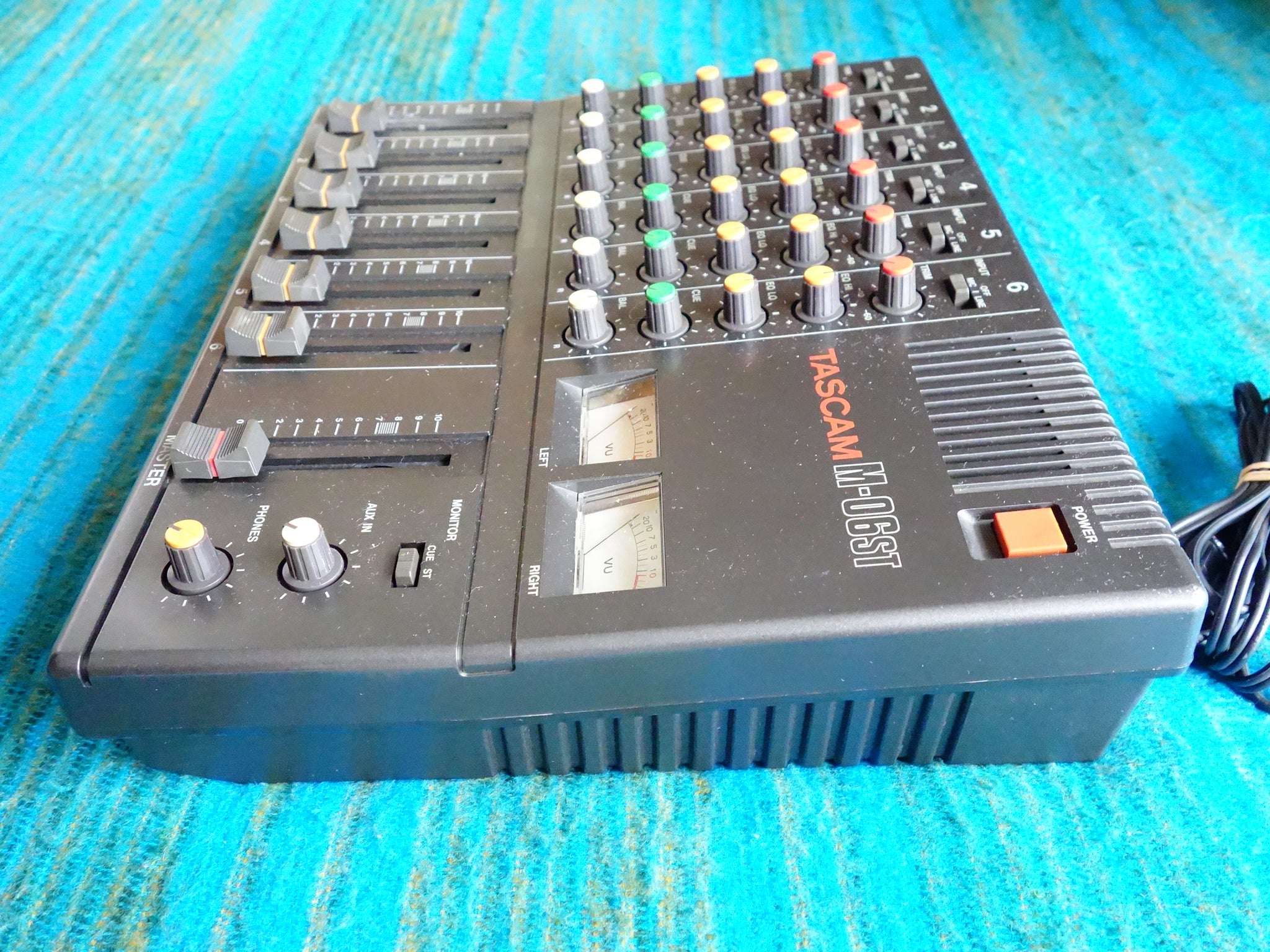 Tascam M-06ST 6/12 Channel Stereo Mixer 80's Vintage - Serviced