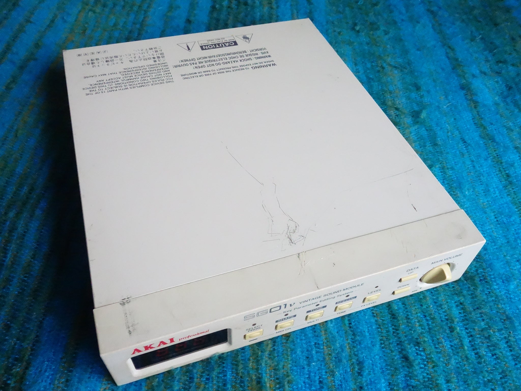 AKAI SG01v ヴィンテージサウンドモジュール Akai SG01v