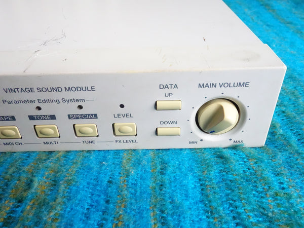 Akai SG01v Vintage Sound Module - 90's Synthesizer w/ AC Adapter - G99