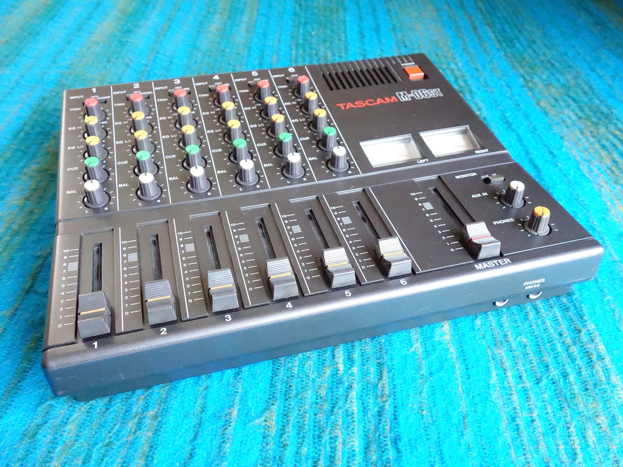 Tascam M-06ST 6/12 Channel Stereo Mixer 80's Vintage - Serviced