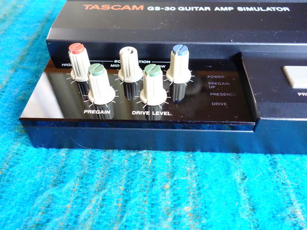 Tascam GS-30 Guitar Amp Simulator w/ AC Adapter - 80's Vintage - G113