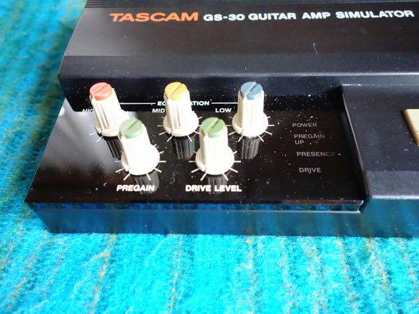 Tascam GS-30 Guitar Amp Simulator w/ AC Adapter - 80's Vintage - I022