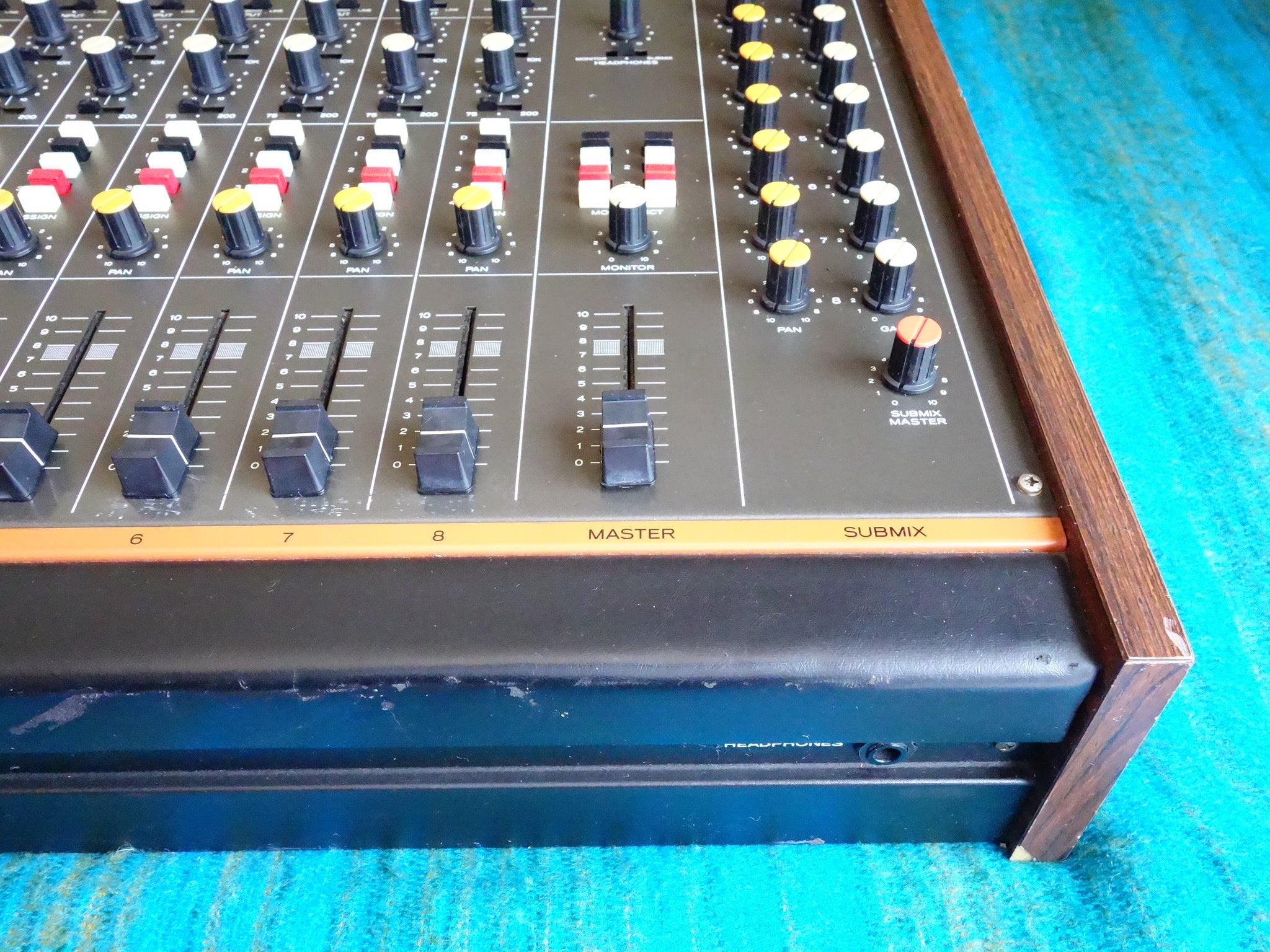 Teac Model 3 Tascam Series 70's 8 Channel Analog Mixer - Serviced