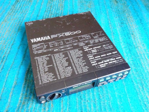 Yamaha FX500 Guitar Simul Effect Processor / Multi-Effects w/ AC Adapter - G125