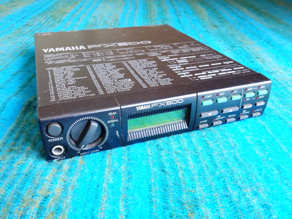 Yamaha FX500 Guitar Simul Effect Processor / Multi-Effects w/ AC Adapter - G125