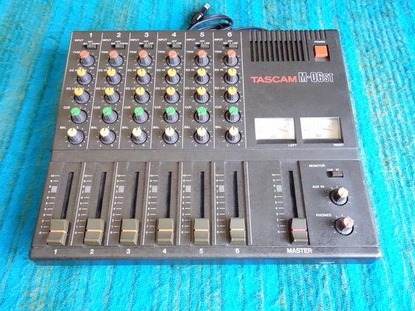 Tascam M-06ST 6/12 Channel Stereo Mixer 80's Vintage - Serviced - G131