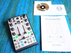 Faderfox Micromodul DJ2 Midi Controller w/ Original CD Driver, Papers - G133