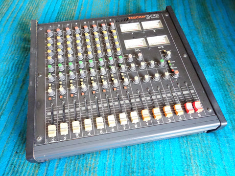 Tascam M-208 8 Channel Stereo Mixer 80's Vintage Analog - Serviced - G140