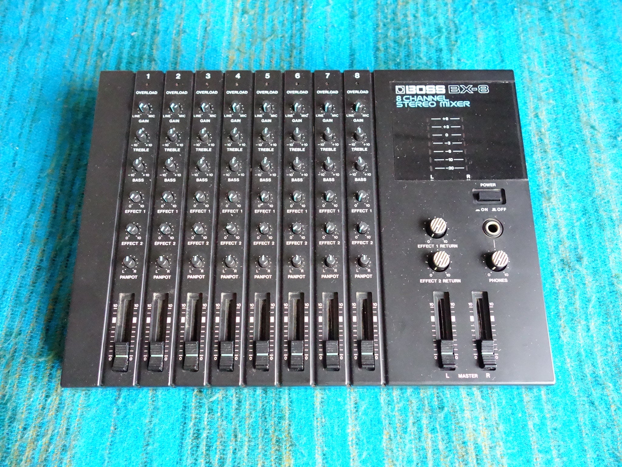 配信機器・PA機器・レコーディング機器 BOSS BX-80 8CHANNEL STEREO MIXER 206A12 Boss BX-80 8 Channel Stereo Mixer | eBay