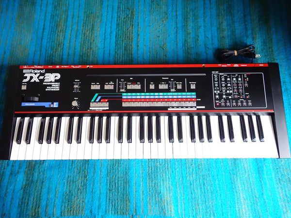 Roland JX-3P Programmable Preset Polyphonic Synthesizer / 80's Analog - Serviced - G146